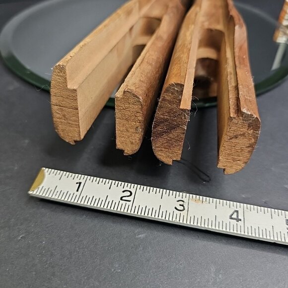 1950-60s Winchester Authentic Black Walnut Wood Cut For Lamp Making Crafts CA - Picture 11 of 16